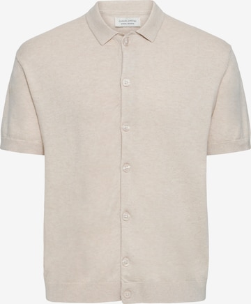 Coupe regular T-Shirt ' CFBells ' Casual Friday en beige : devant