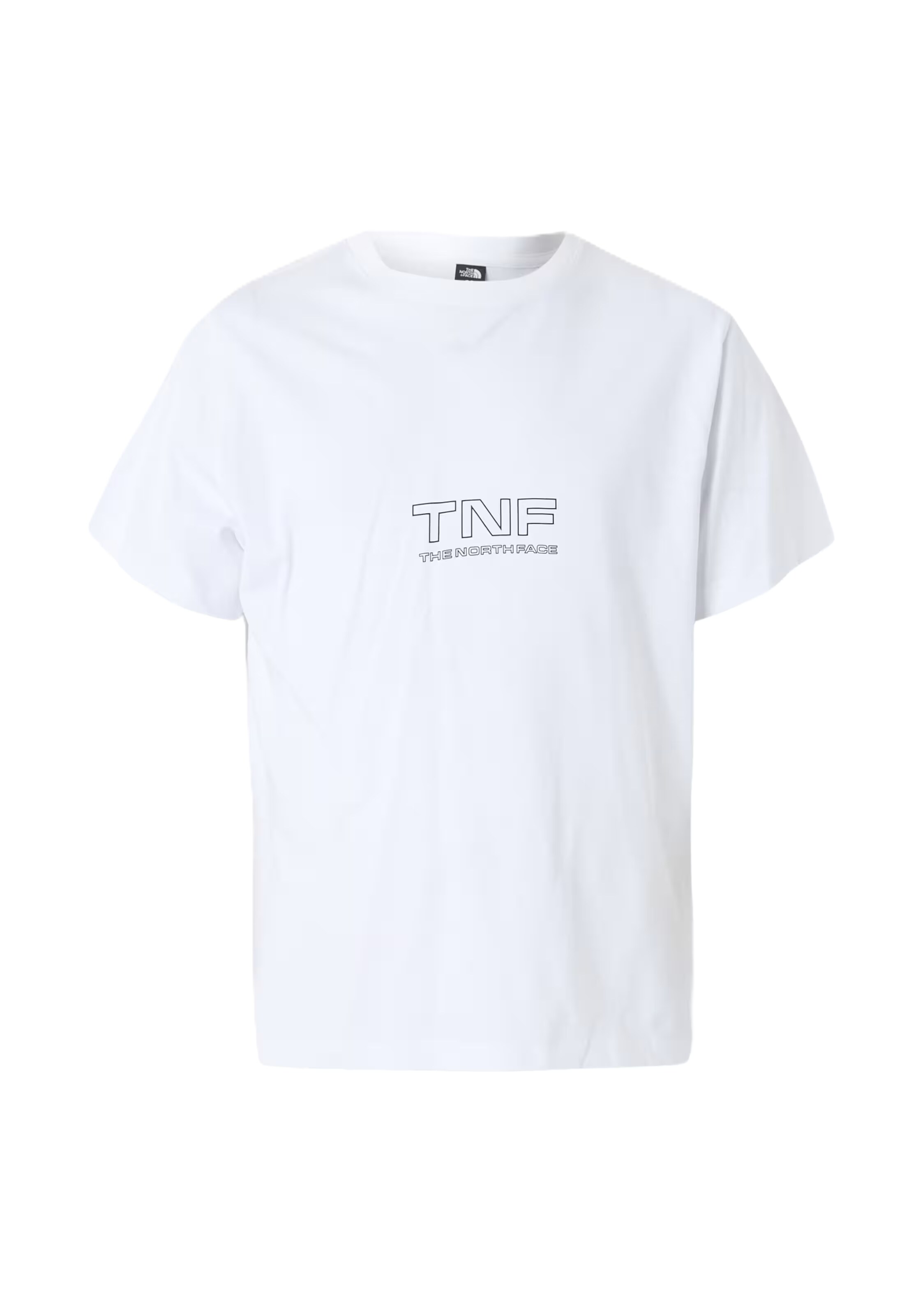 THE NORTH FACE Shirt 'Zumu 2.0' in XS in de kleur Zwart / Wit, Productweergave