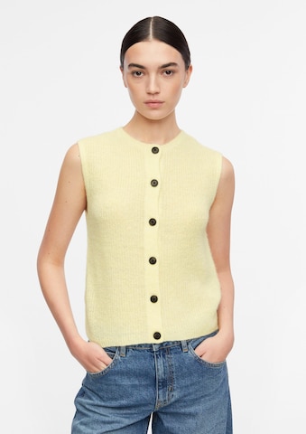 Cardigan COMMA en jaune : devant
