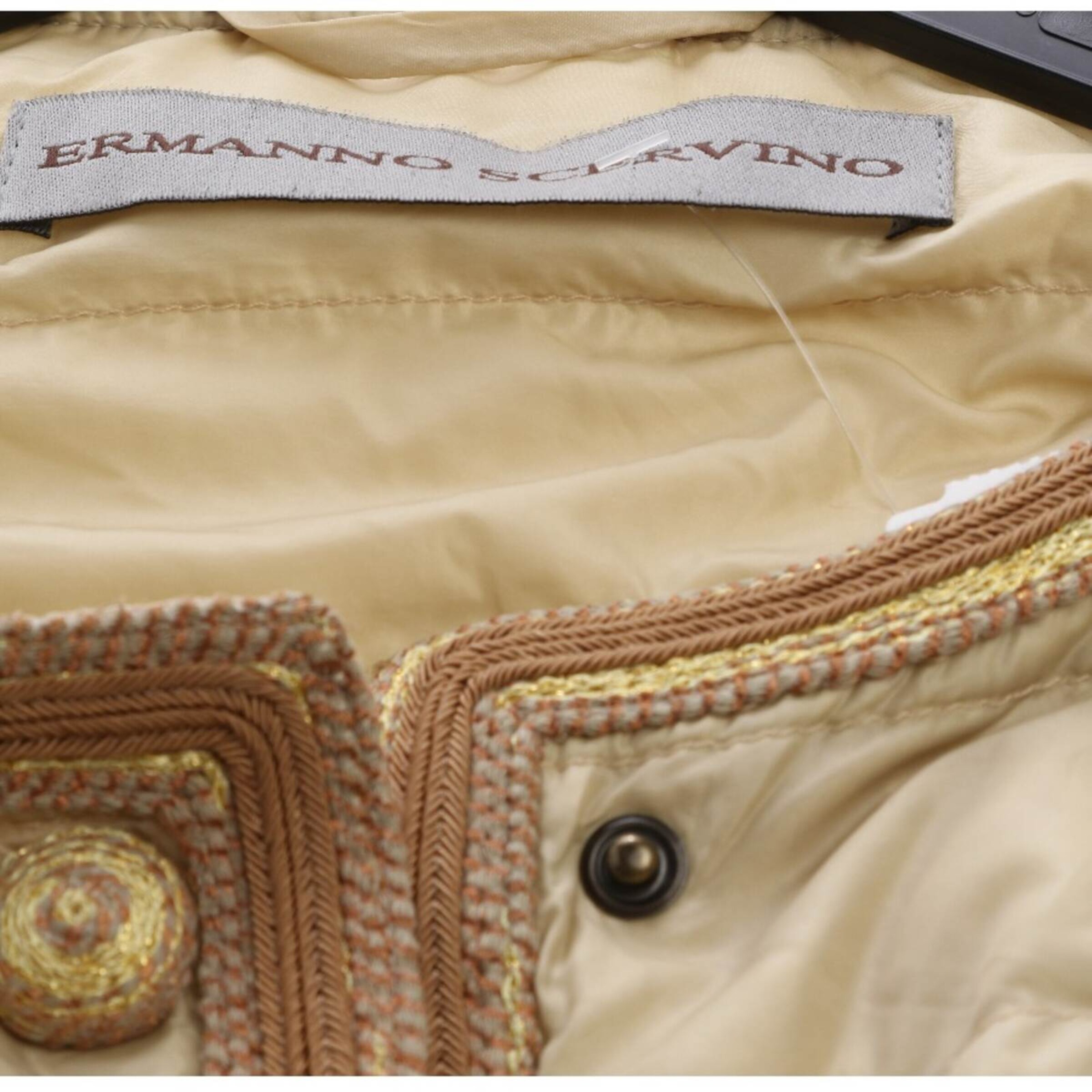 Ermanno Scervino Jacket & Coat in S in White