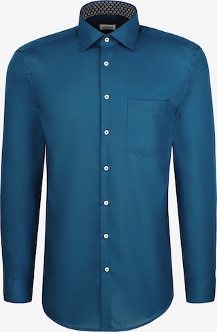 Chemise business SEIDENSTICKER en vert : devant