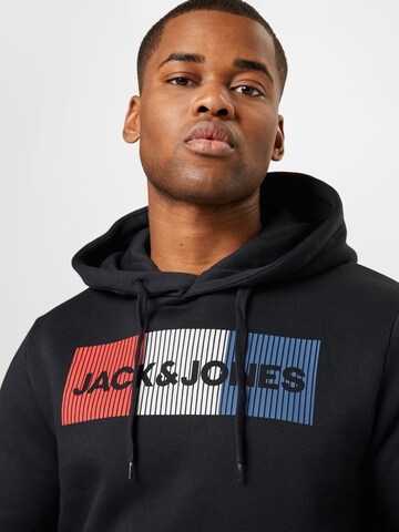 melns JACK & JONES Sportisks džemperis