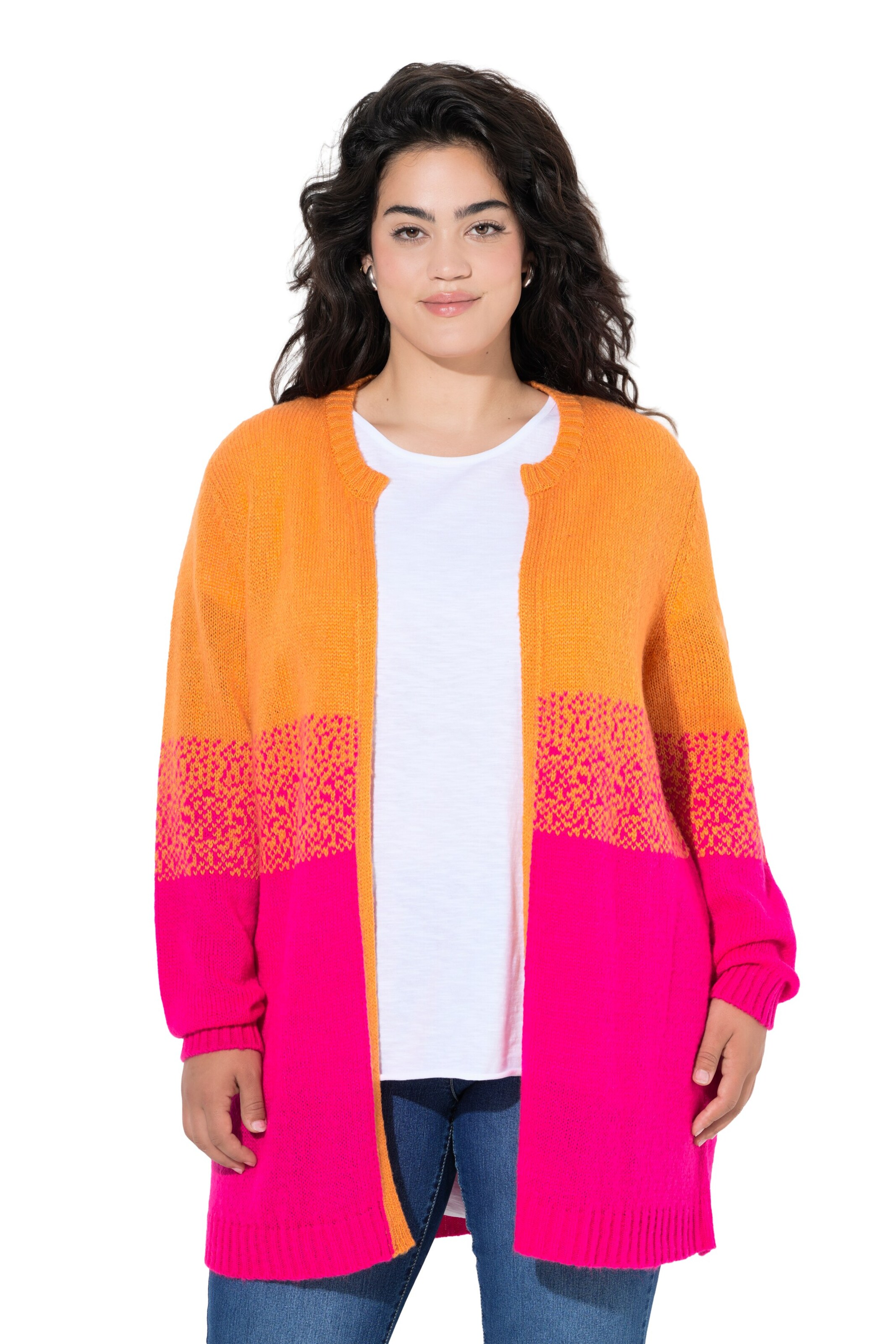 Angel of Style Gebreid vest in Gemengde kleuren: voorkant