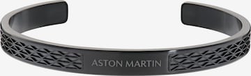 Braccialetto di Aston Martin in nero: frontale
