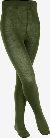 FALKE Tights 'Comfort Wool' in Green: front