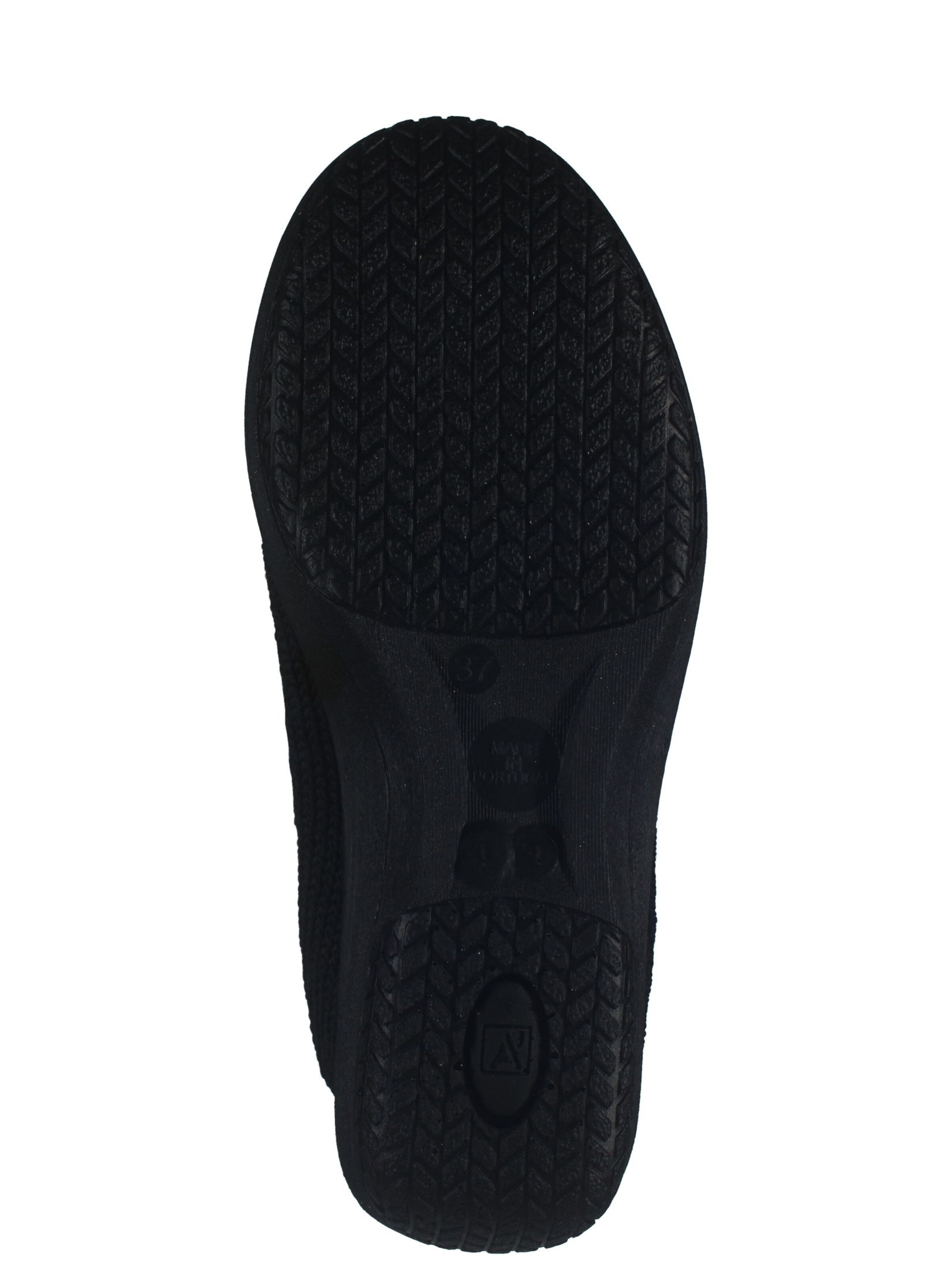 Arcopedico Slipper in Schwarz