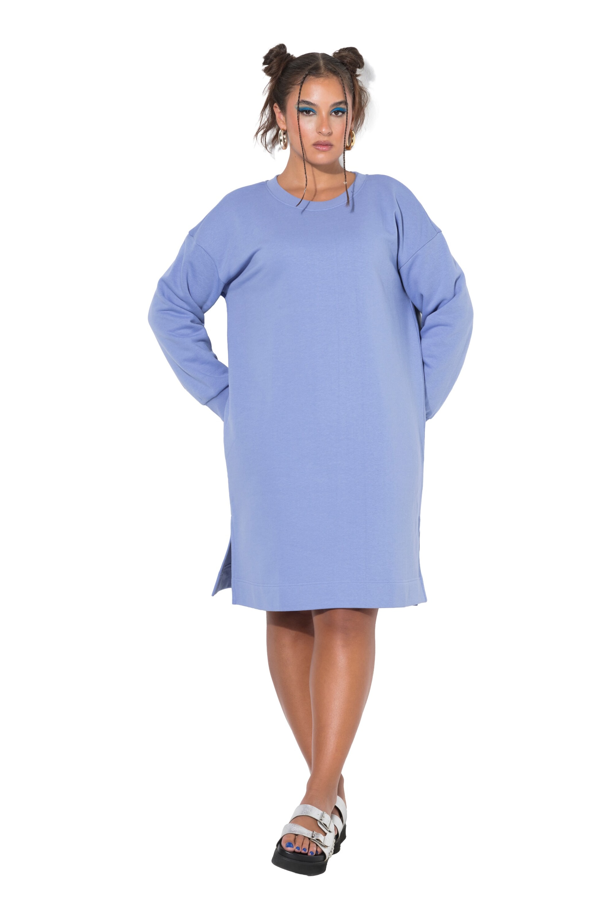 Studio Untold Dress in Blue: front