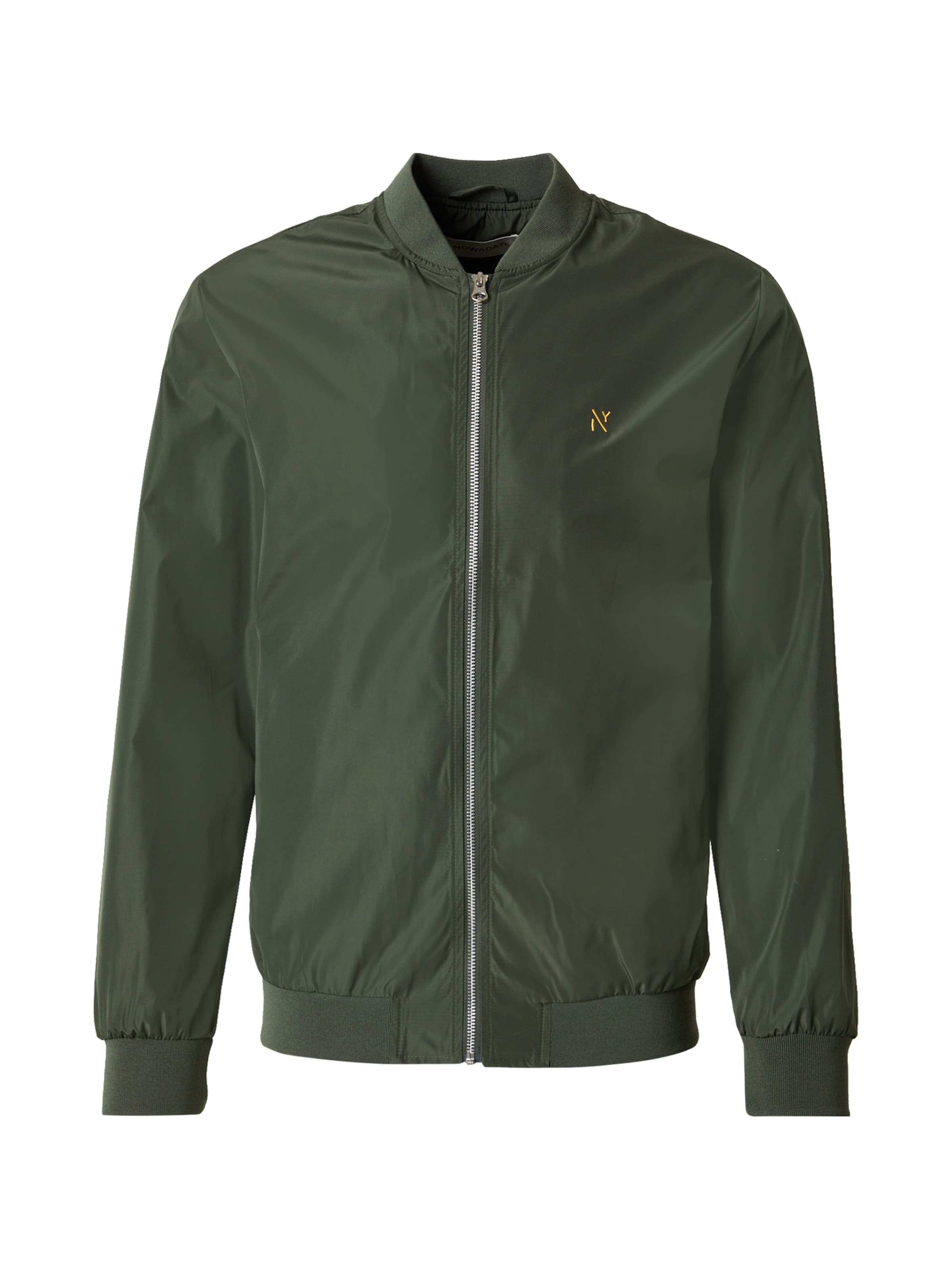 NOWADAYS Overgangsjakke i grøn: forside