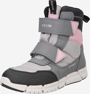 GEOX - Botas de nieve en gris: frente