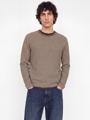 JACK & JONES - Camiseta en marrón: frente