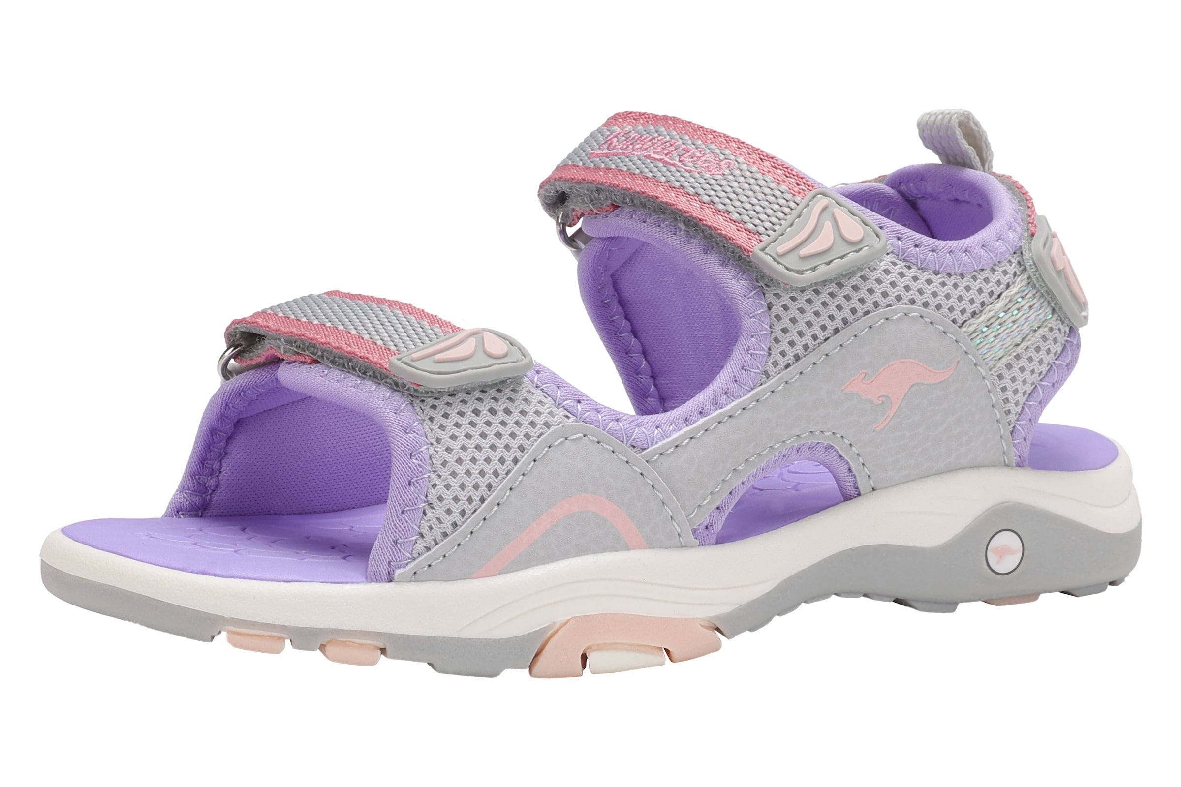 KangaROOS Sandals in Grey: front