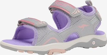 KangaROOS Sandale in Grau: Vorderseite