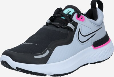 NIKE Buty do biegania 'React Miler Shield' w kolorze jasnoniebieski / różowy / czarnym, Podgląd produktu