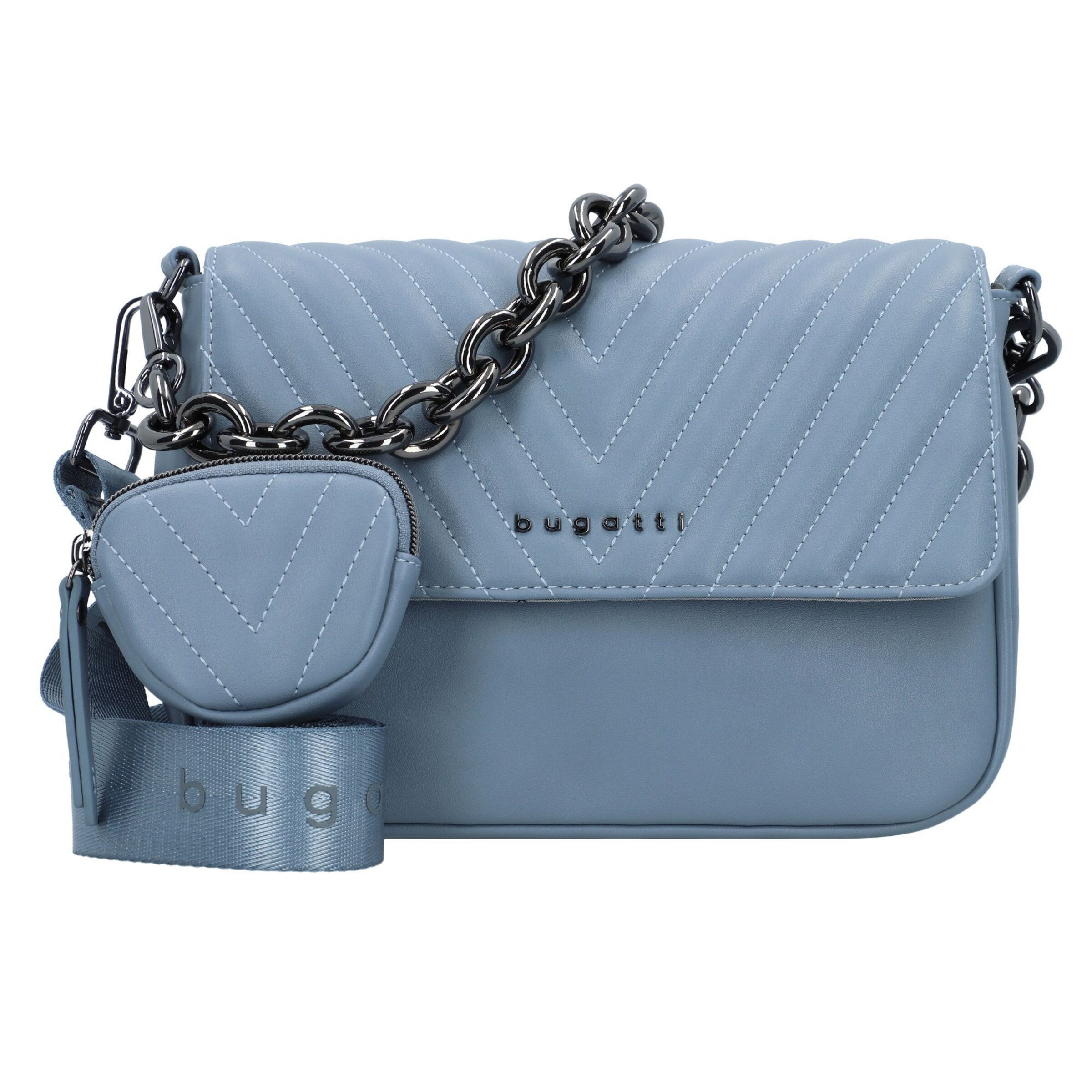 Borsa a tracolla 'Sira' bugatti di colore blu colomba, Visualizzazione prodotti