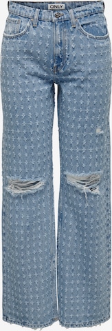 ONLY Wide leg Jeans 'HOPE ' in Blauw: voorkant