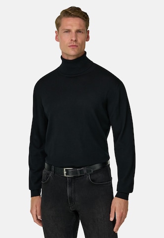 Boggi Milano Sweater in Black: front