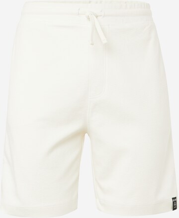 Key Largo Normální Kalhoty 'ROM' – bílá: přední strana