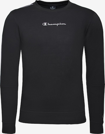 Champion Authentic Athletic Apparel Sweatshirt in Black: front