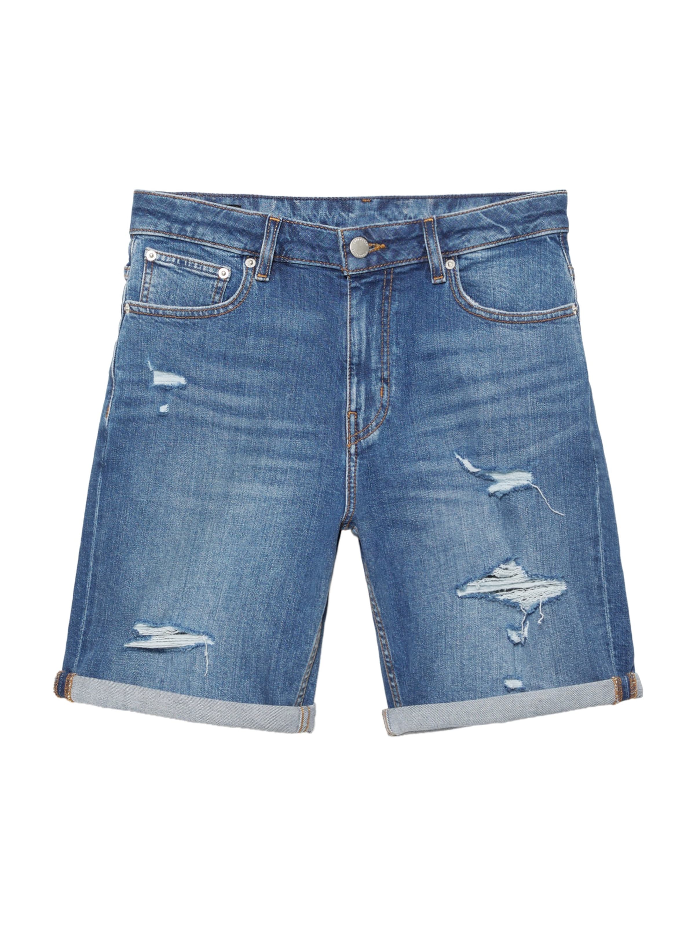 Pull&Bear Regular Jeans in Blauw: voorkant