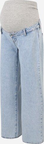 Only Maternity Loosefit Jeans 'OLMKANE' in Blauw: voorkant