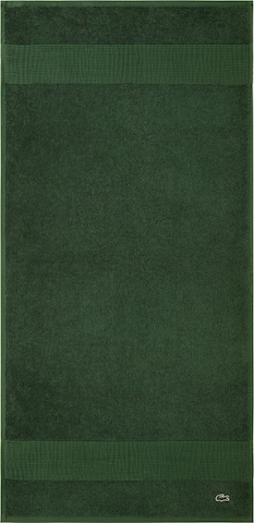 LACOSTE Towel 'LE CROCO' in Green: front