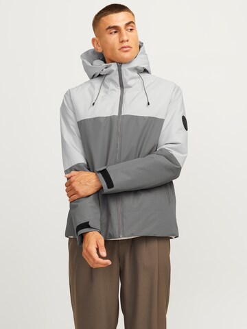 JACK & JONES Vinterparka 'JCOAiden' i grå: forside