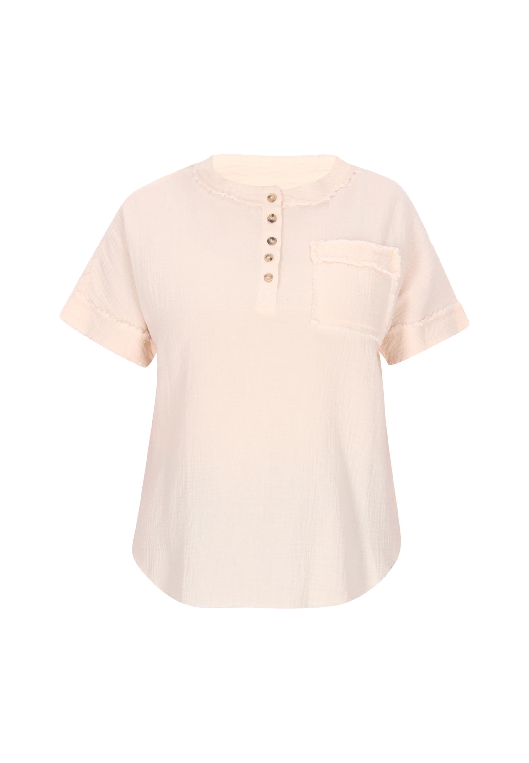 MIMO - Blusa en beige: frente