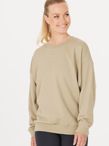Athlecia Sportsweatshirt 'Naomi' in Beige