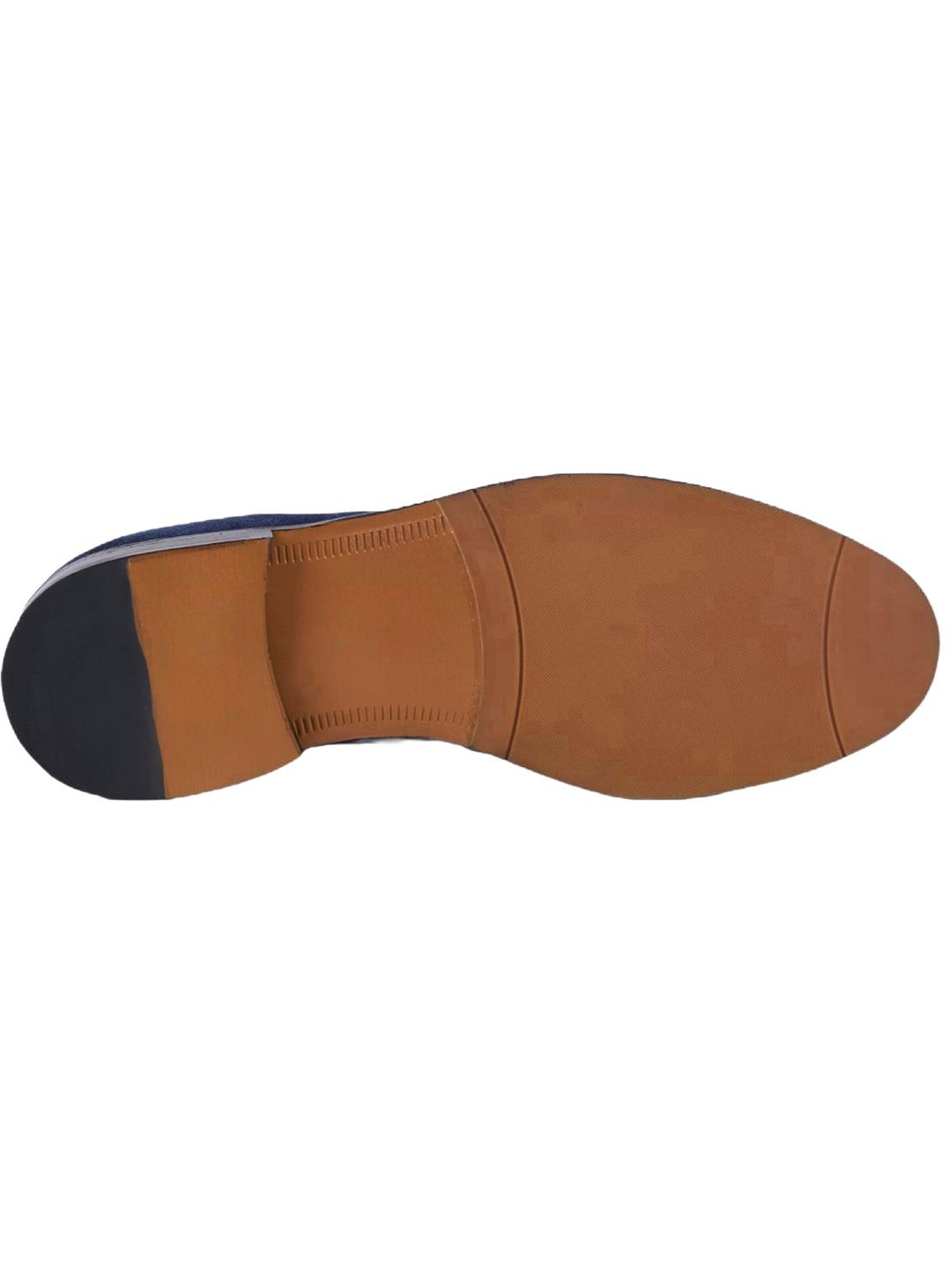 Desa Moccasins 'DESA Herren-Loafer aus Wildleder mit Quasten' in Blue