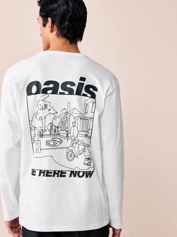 T-Shirt 'Oasis' Next en blanc