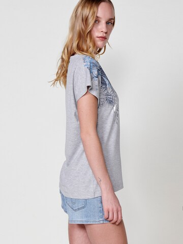 KOROSHI T-Shirt in Grau