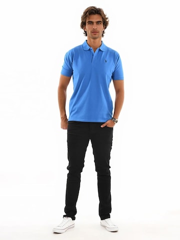 U.S. POLO ASSN. Poloshirt in Blau