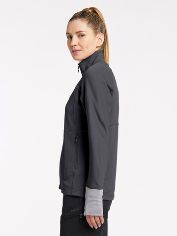 Haglöfs Athletic Fleece Jacket 'Betula' in Grey