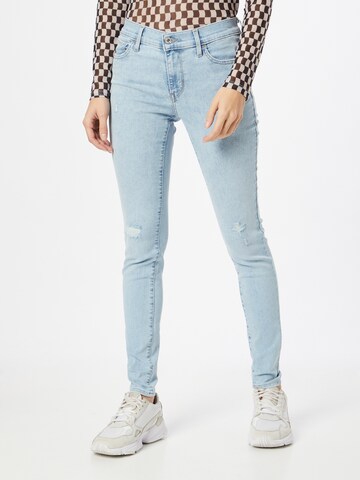 LEVI'S ®Skinny Traperice '710 Super Skinny' - plava boja: prednji dio