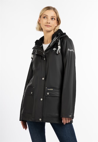 Schmuddelwedda Between-season jacket in Black: front