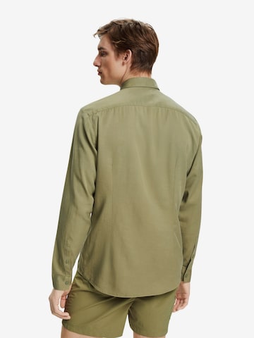 ESPRIT Slim Fit Hemd in Grün