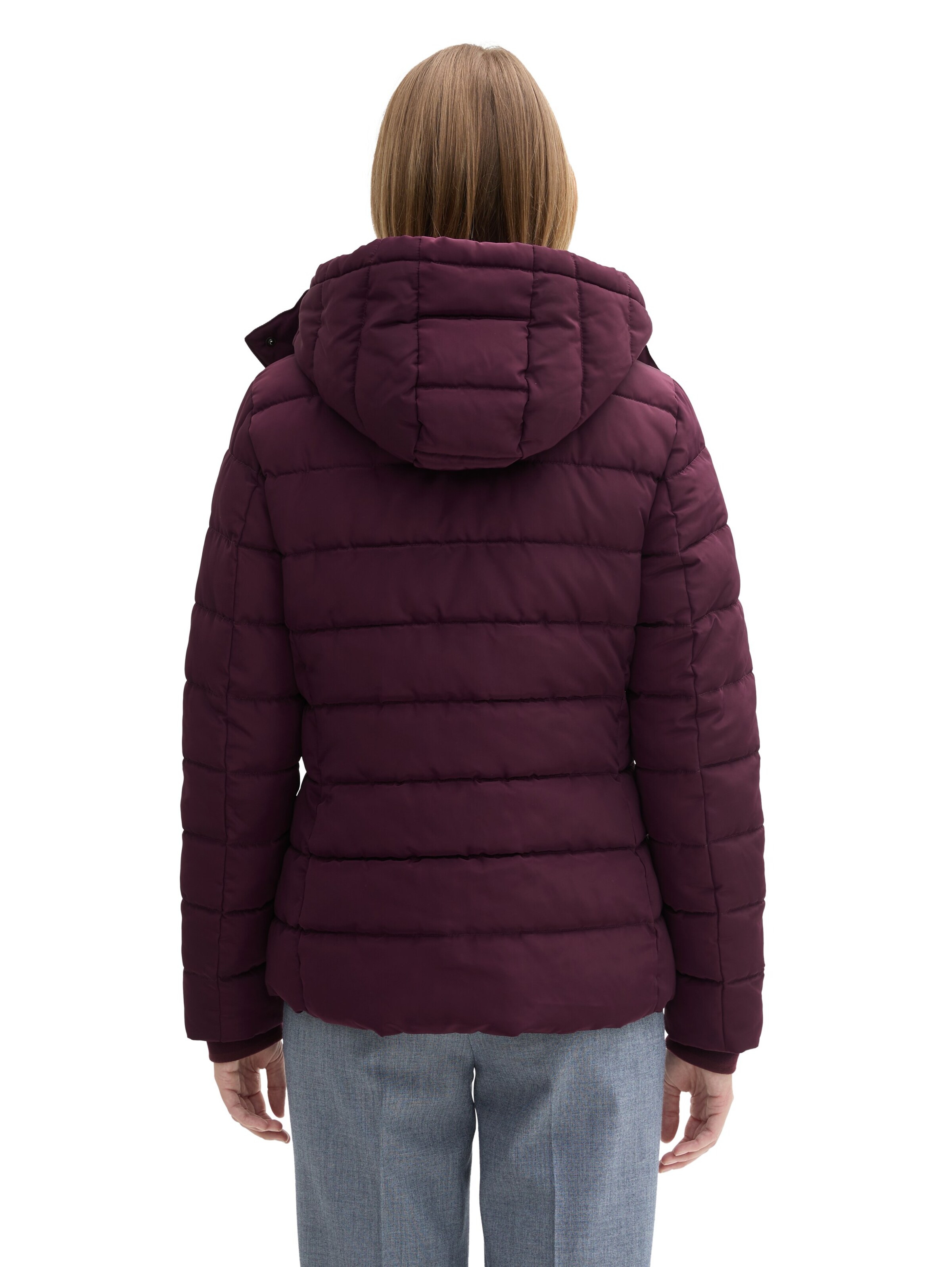 TOM TAILOR Übergangsjacke in Lila