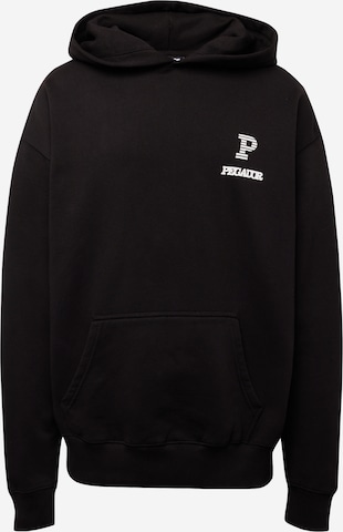 Pegador Sweatshirt 'BALDOCK' in Zwart: voorkant