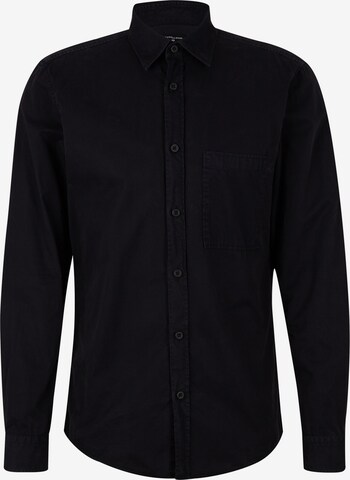 STRELLSON Button Up Shirt 'Chad' in Black: front
