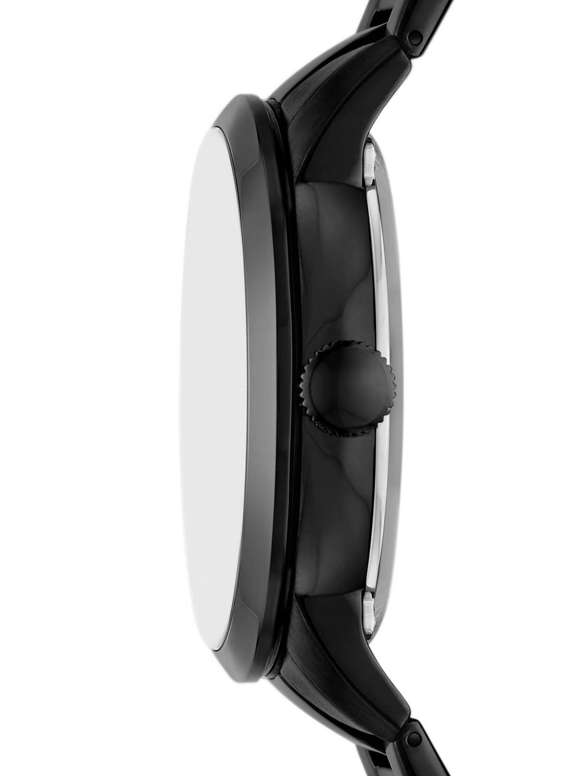 FOSSIL Analog klocka 'TOWNSMAN' i svart