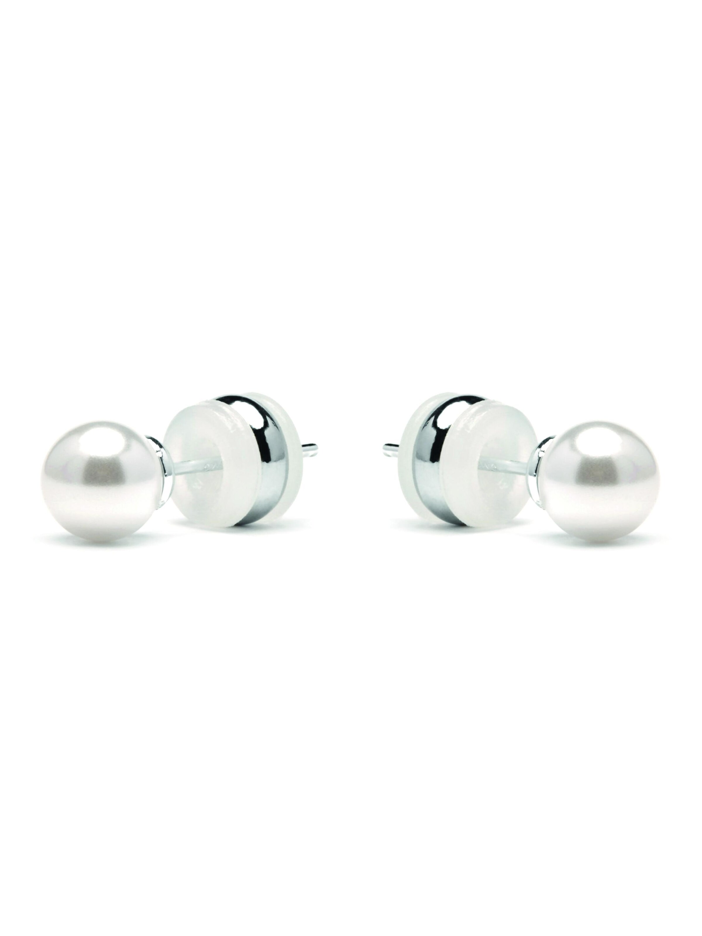 Luxenter - Pendientes 'Foris' en blanco