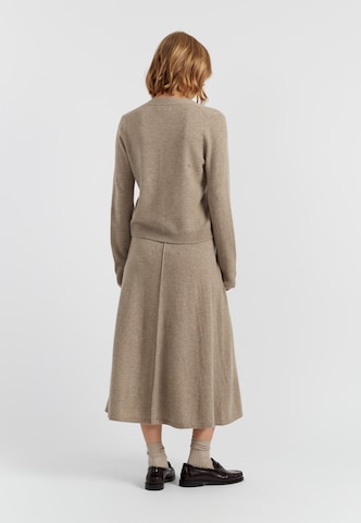 Chinti & Parker Cardigan 'Snoopy Peekabow' i beige