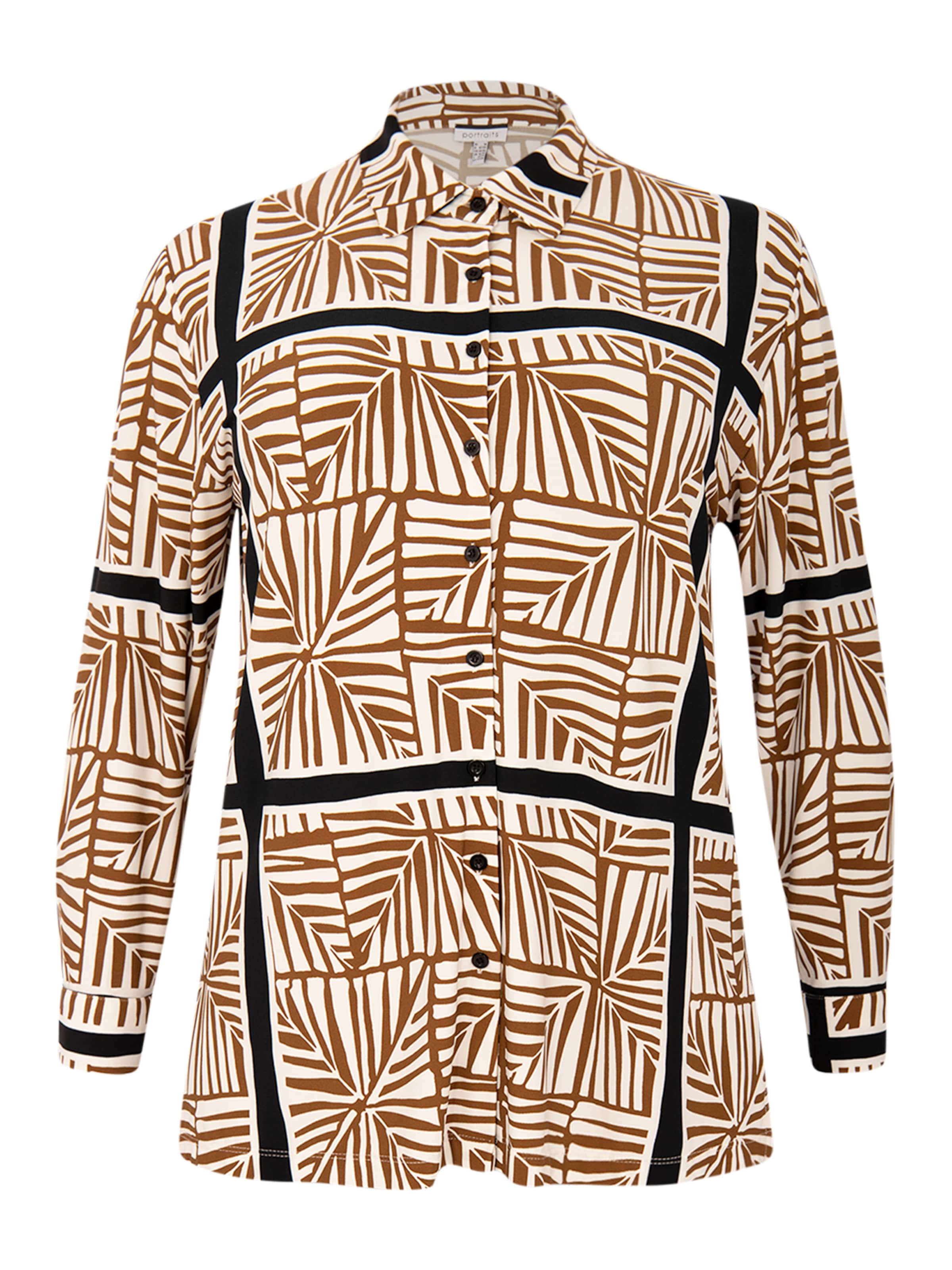 YOEK Blouse in Beige: front