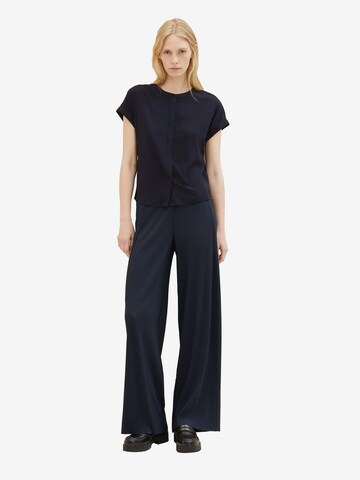 TOM TAILOR Loosefit Hose in Blau