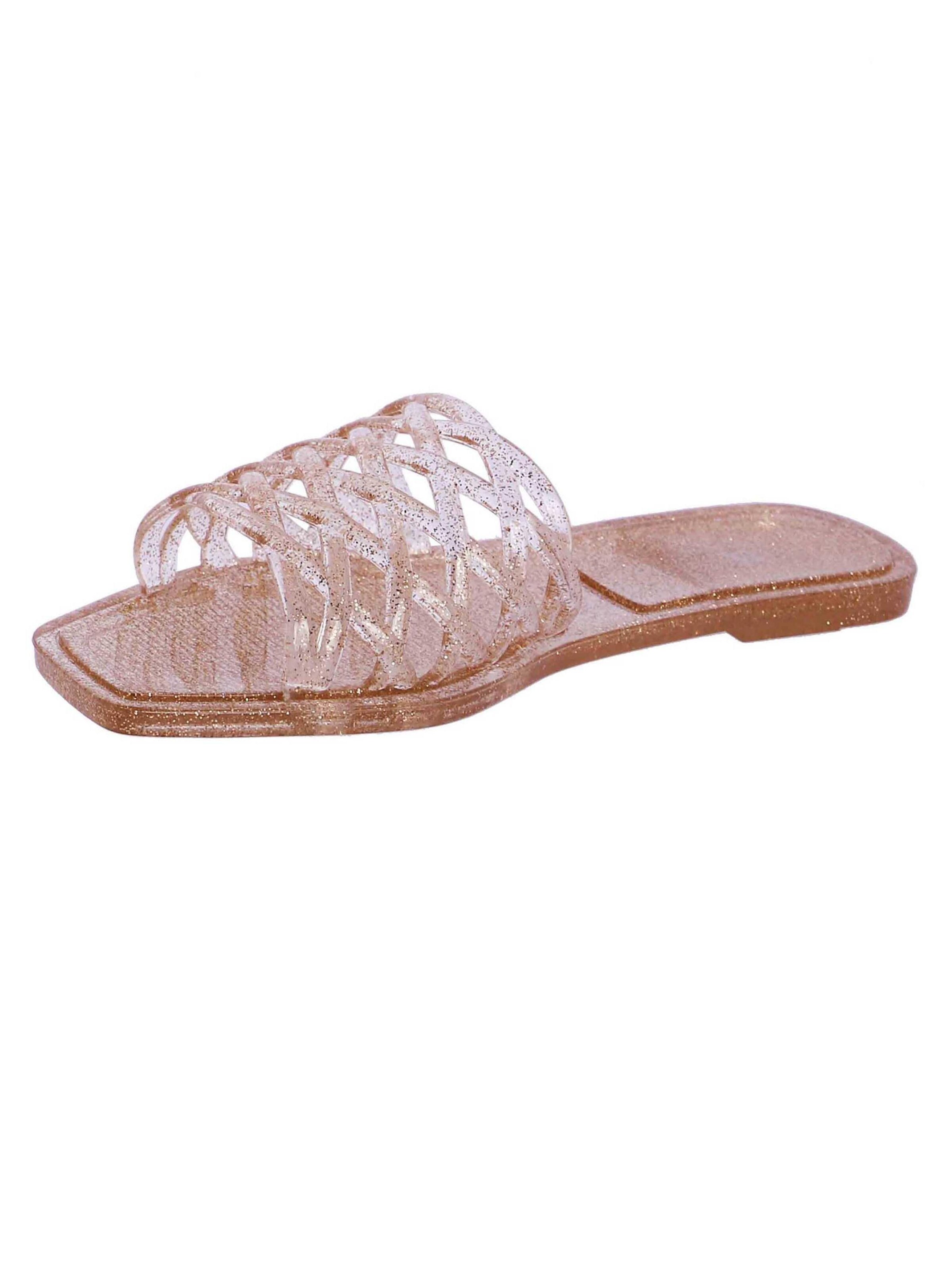 Don Algodon - Zapatos para playa y agua 'Chanclas de agua para mujer Isabelle de pvc' en beige