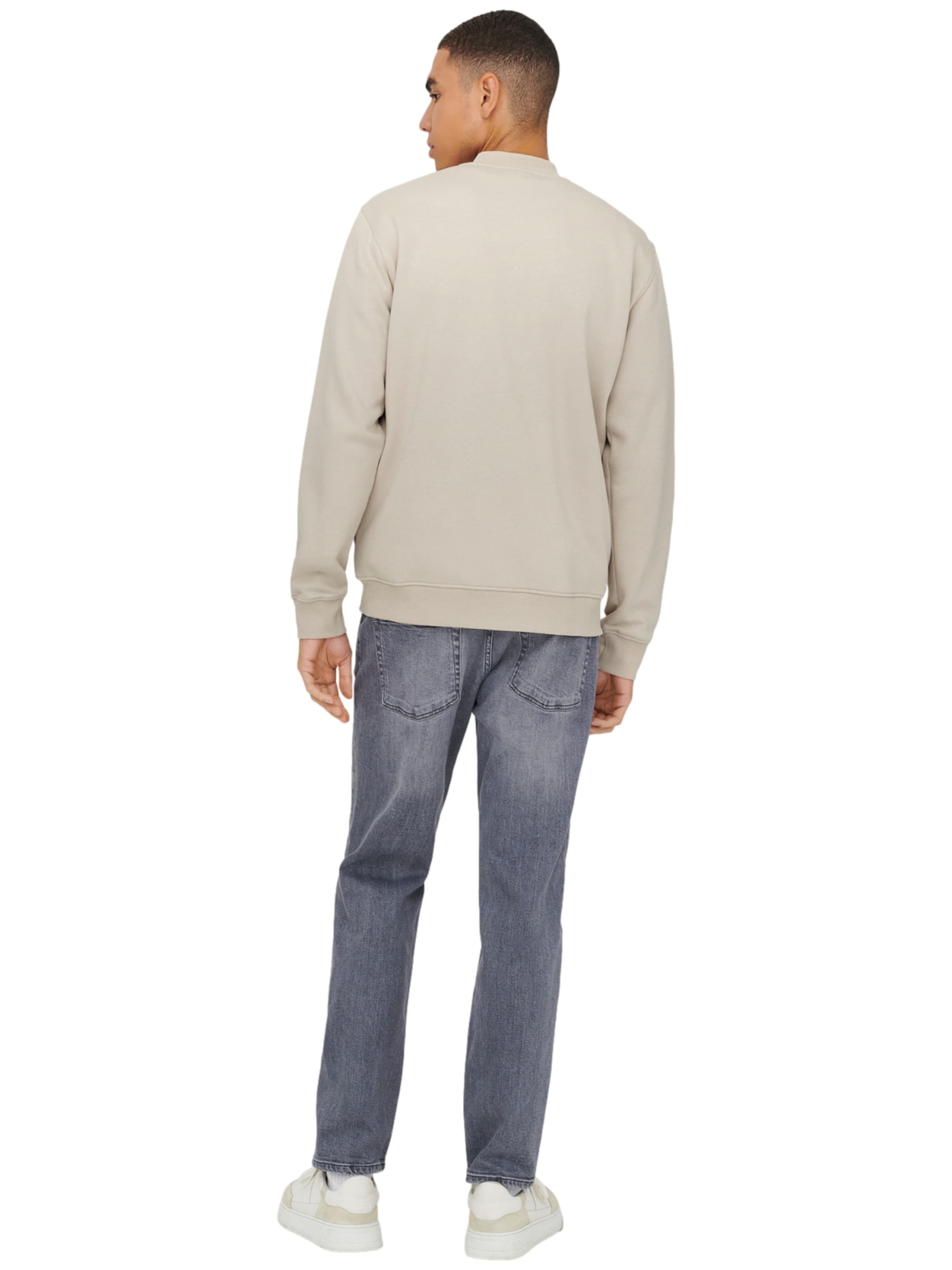 Only & Sons Sweat jacket 'Ceres' in Grey