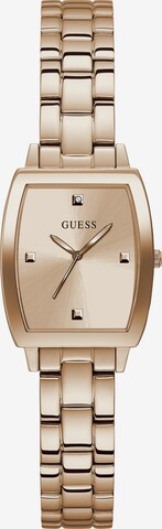 GUESS Analog Watch 'BRILLIANT ' in Gold: front