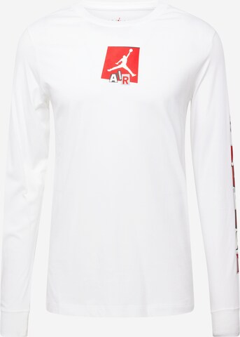 T-Shirt 'BRAND' Jordan en blanc : devant