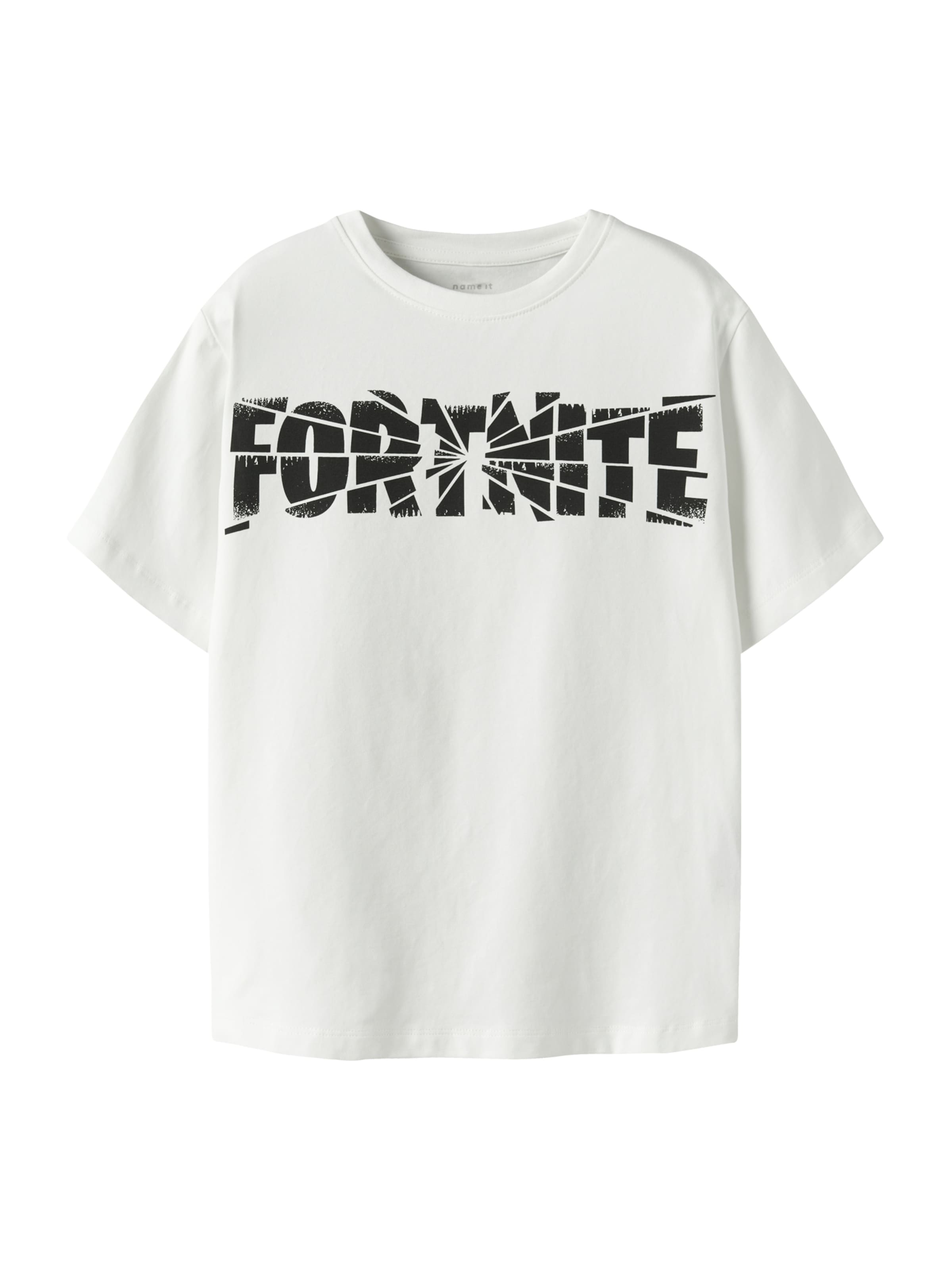 NAME IT Póló 'NKMJAMBA FORTNITE' - fehér: elől