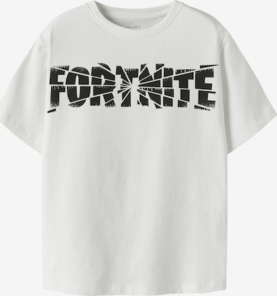 NAME IT Majica 'NKMJAMBA FORTNITE' veličine 116 u crna / bijela, Pregled proizvoda